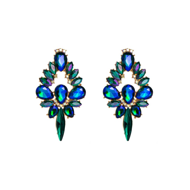 Fashion Jewelry Rhinestone Earrings For Women YWHME-878 