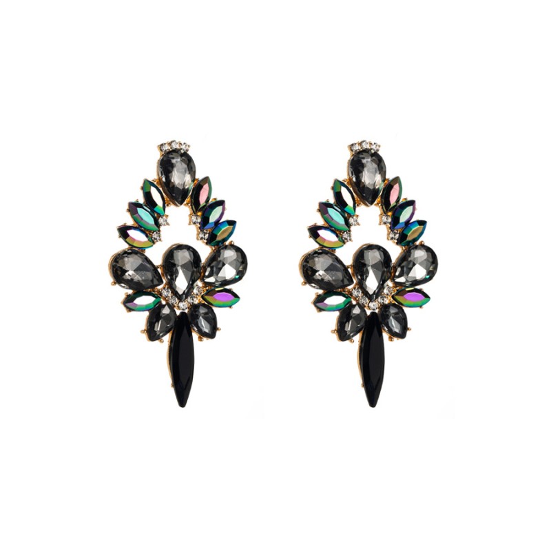 Fashion Jewelry Rhinestone Earrings For Women YWHME-878 