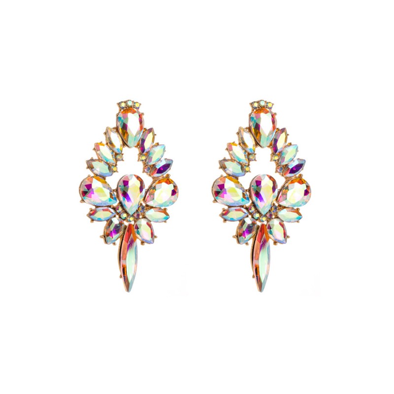 Fashion Jewelry Rhinestone Earrings For Women YWHME-878 