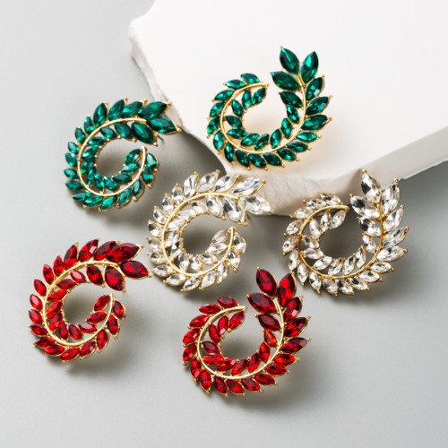 Fashion Jewelry Rhinestone Earrings For Women YWHME-879