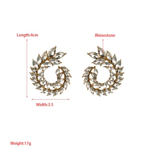 Fashion Jewelry Rhinestone Earrings For Women YWHME-879