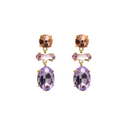 Fashion Jewelry Rhinestone Earrings For Women YWHME-880