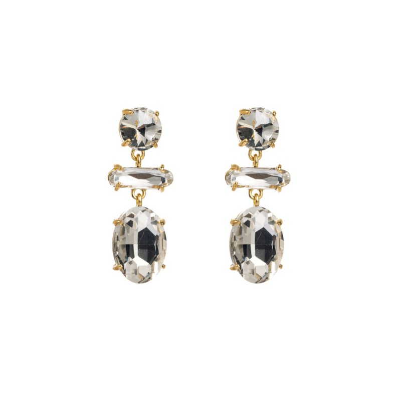 Fashion Jewelry Rhinestone Earrings For Women YWHME-880 