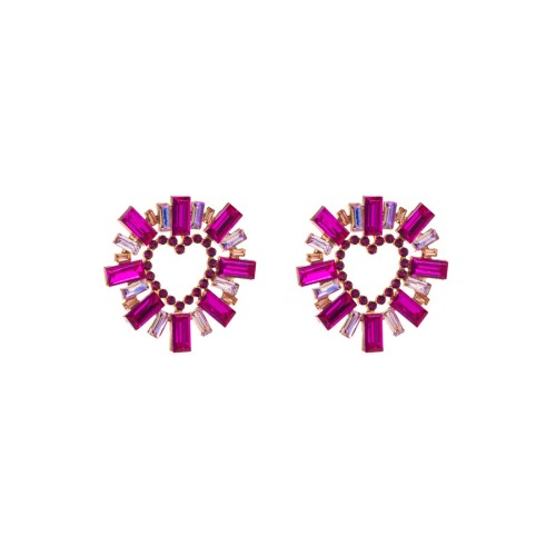 Fashion Jewelry Rhinestone Earrings For Women YWHME-881