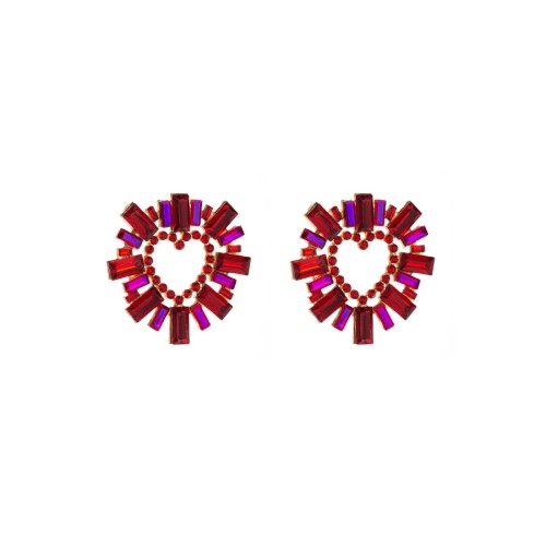 Fashion Jewelry Rhinestone Earrings For Women YWHME-881