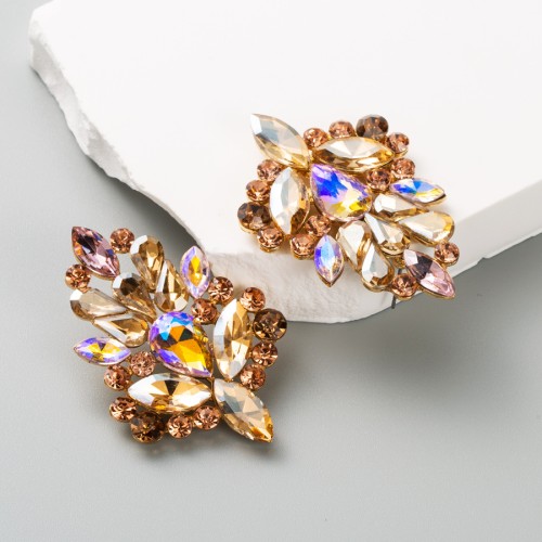 Fashion Jewelry Rhinestone Earrings For Women YWHME-883