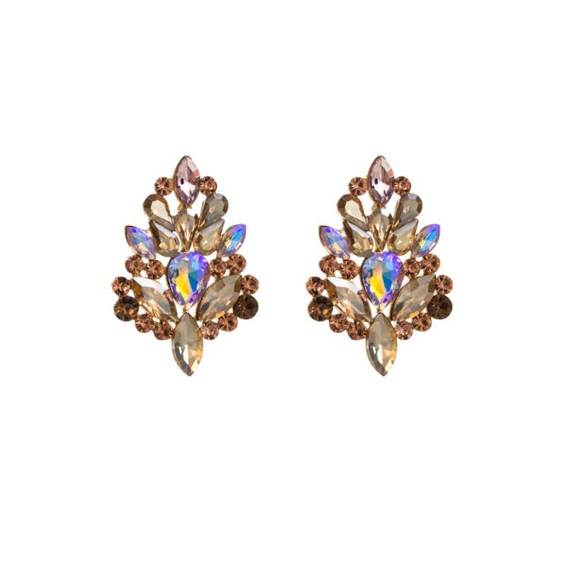 Fashion Jewelry Rhinestone Earrings For Women YWHME-883 