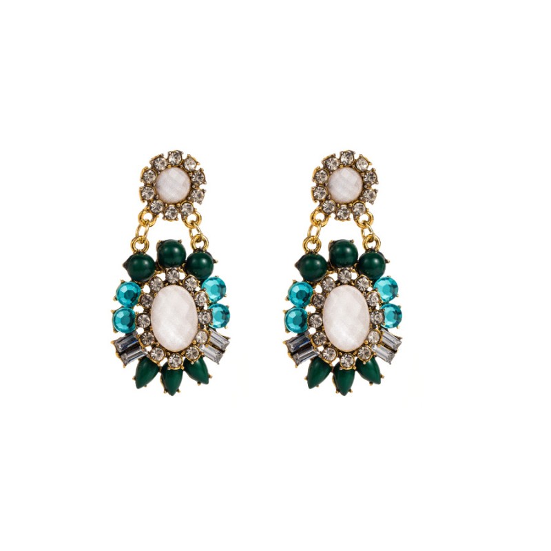 Fashion Jewelry Rhinestone Earrings For Women YWHME-884 