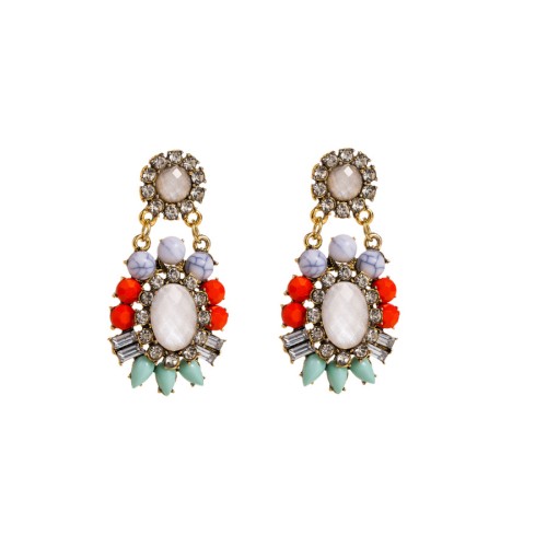 Fashion Jewelry Rhinestone Earrings For Women YWHME-884