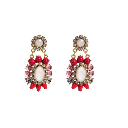 Fashion Jewelry Rhinestone Earrings For Women YWHME-884