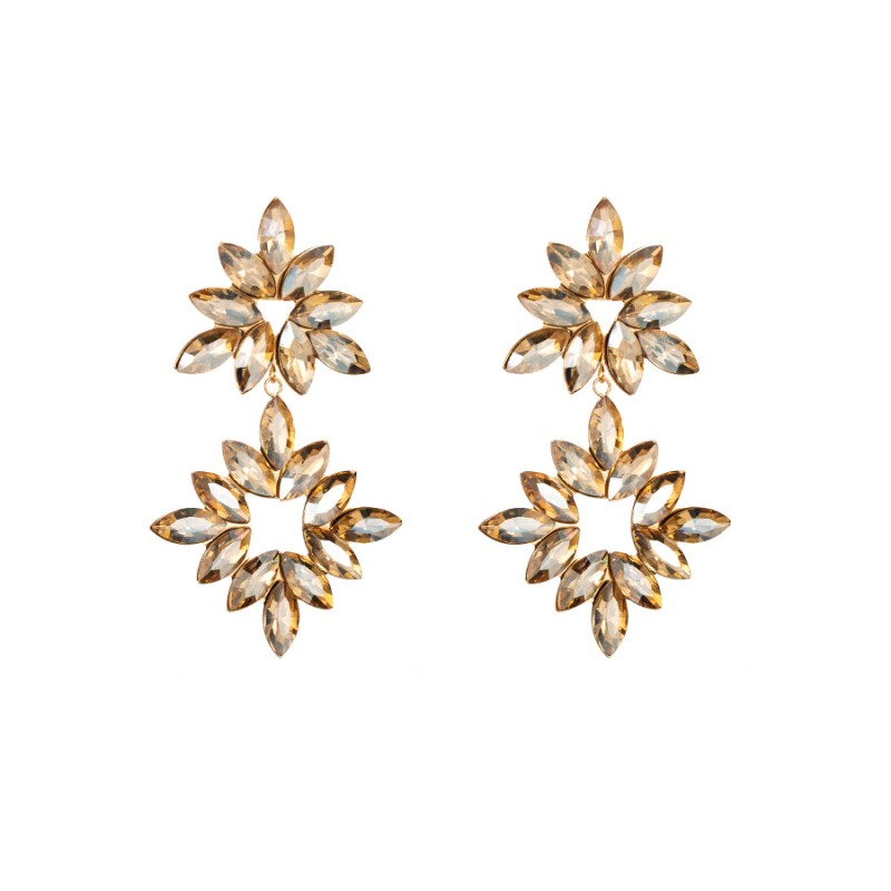 Fashion Jewelry Rhinestone Earrings For Women YWHME-885 