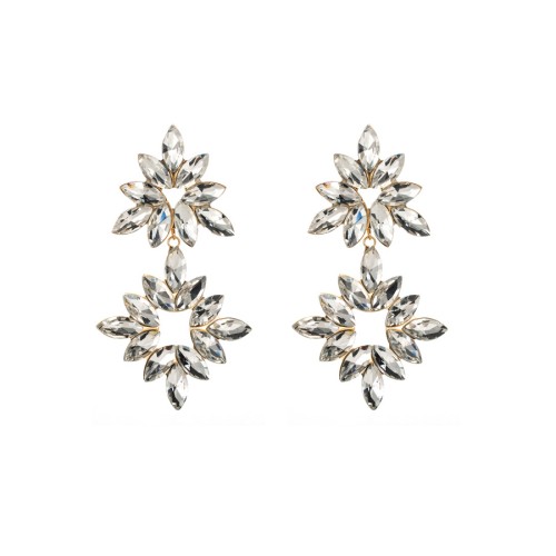 Fashion Jewelry Rhinestone Earrings For Women YWHME-885