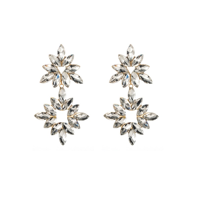 Fashion Jewelry Rhinestone Earrings For Women YWHME-885 