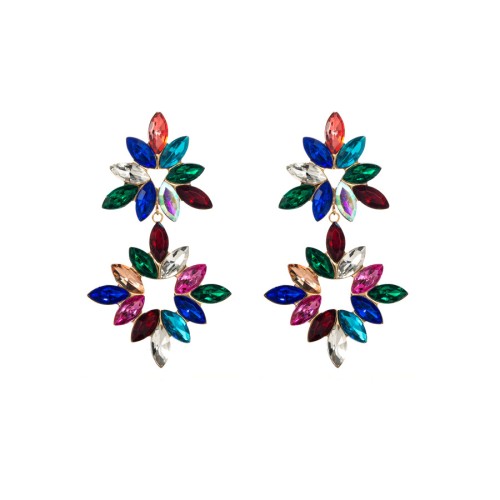 Fashion Jewelry Rhinestone Earrings For Women YWHME-885