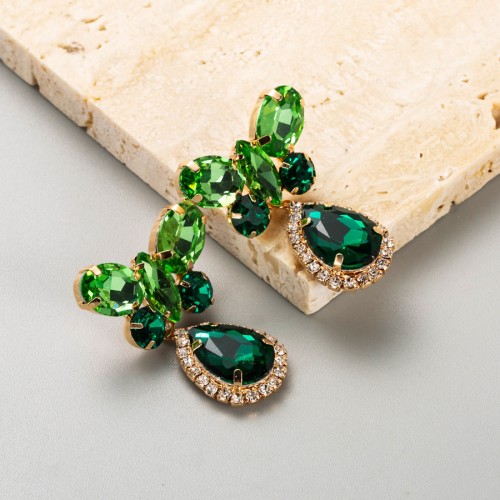 Fashion Jewelry Rhinestone Earrings For Women YWHME-886