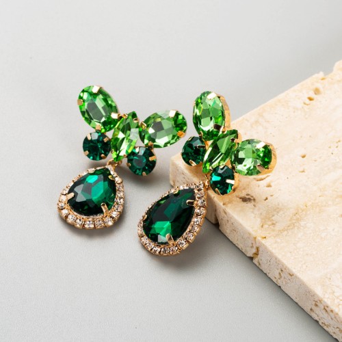 Fashion Jewelry Rhinestone Earrings For Women YWHME-886