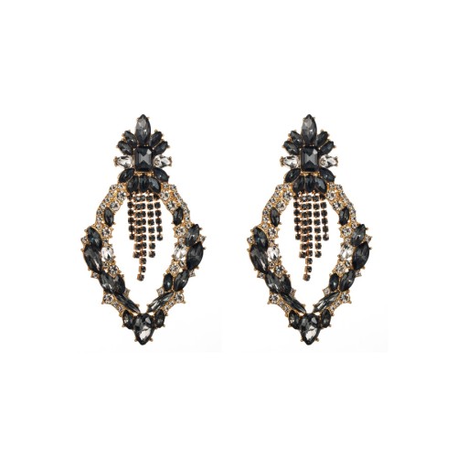 Fashion Jewelry Rhinestone Earrings For Women YWHME-887