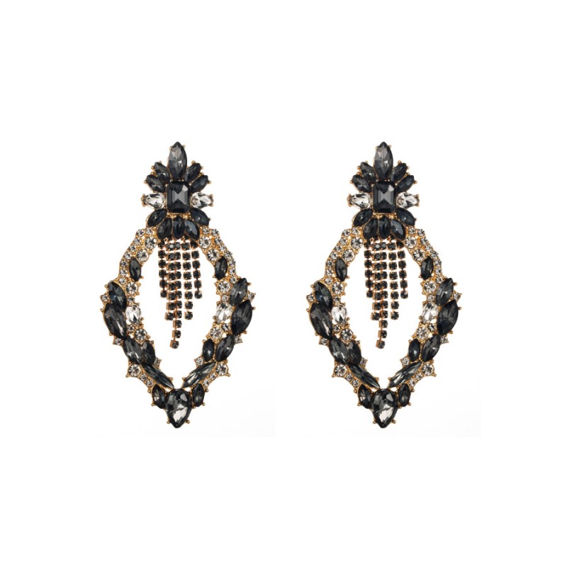 Fashion Jewelry Rhinestone Earrings For Women YWHME-887 