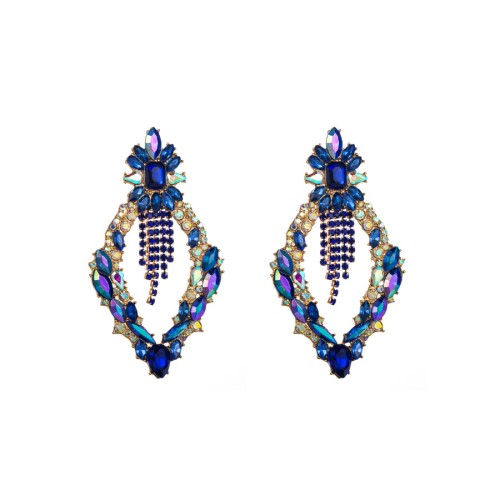 Fashion Jewelry Rhinestone Earrings For Women YWHME-887