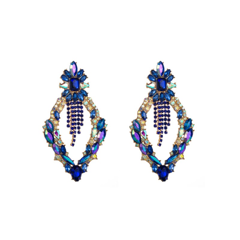 Fashion Jewelry Rhinestone Earrings For Women YWHME-887 