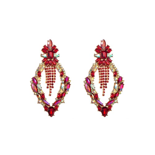 Fashion Jewelry Rhinestone Earrings For Women YWHME-887