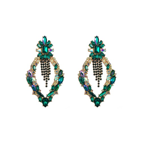 Fashion Jewelry Rhinestone Earrings For Women YWHME-887