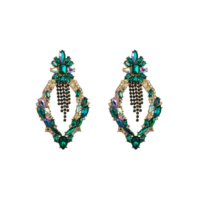 Fashion Jewelry Rhinestone Earrings For Women YWHME-887 