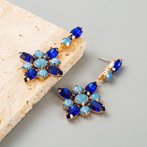 Fashion Jewelry Rhinestone Earrings For Women YWHME-888