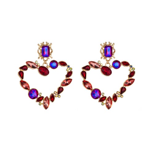 Fashion Jewelry Rhinestone Earrings For Women YWHME-889