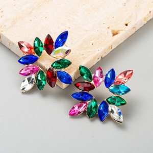 Fashion Jewelry Rhinestone Earrings For Women YWHME-890 