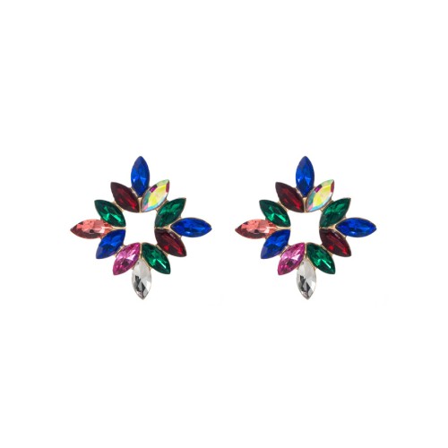 Fashion Jewelry Rhinestone Earrings For Women YWHME-890