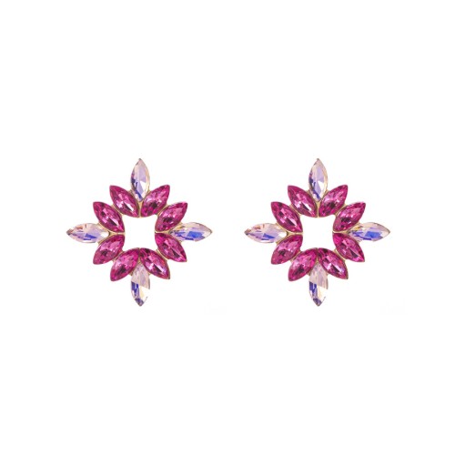 Fashion Jewelry Rhinestone Earrings For Women YWHME-890