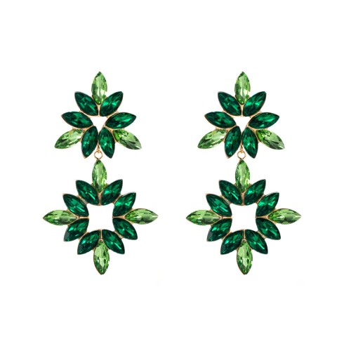 Fashion Jewelry Rhinestone Earrings For Women YWHME-891