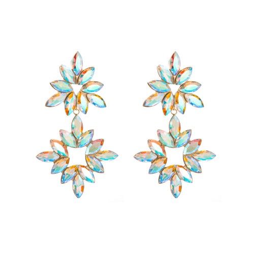 Fashion Jewelry Rhinestone Earrings For Women YWHME-891