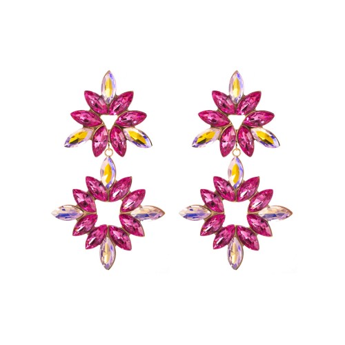 Fashion Jewelry Rhinestone Earrings For Women YWHME-891