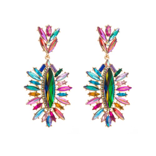 Fashion Jewelry Rhinestone Earrings For Women YWHME-892