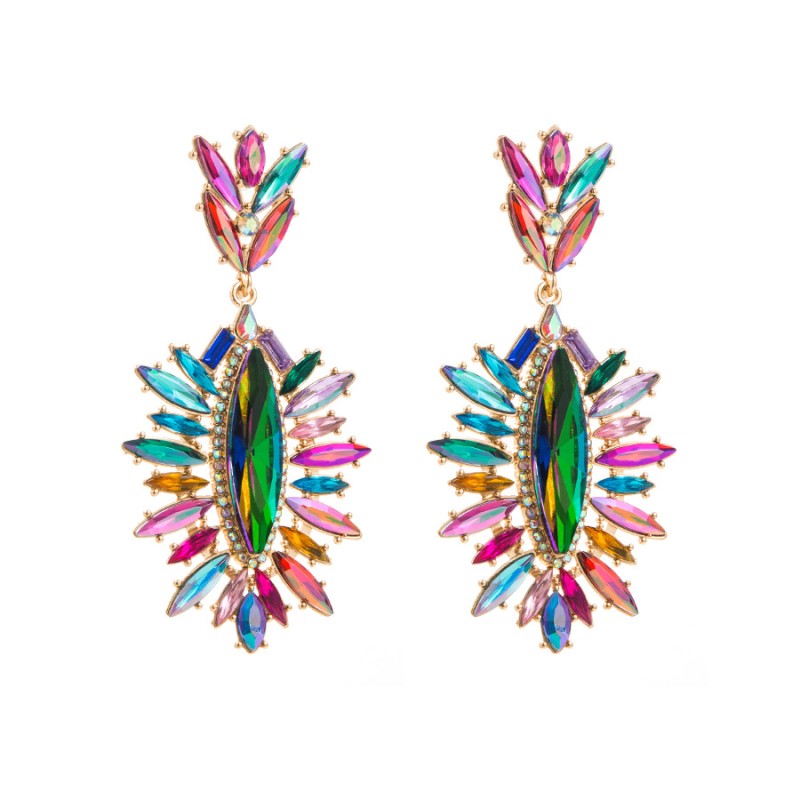 Fashion Jewelry Rhinestone Earrings For Women YWHME-892 