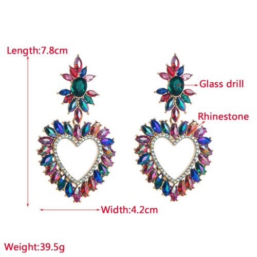 Fashion Jewelry Rhinestone Earrings For Women YWHME-893