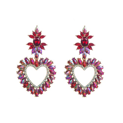 Fashion Jewelry Rhinestone Earrings For Women YWHME-893