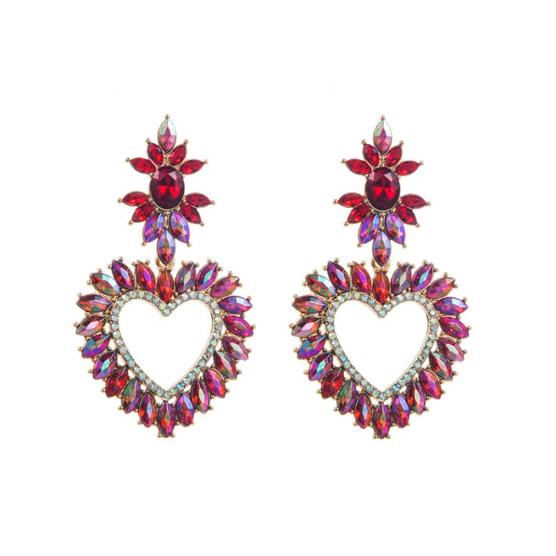 Fashion Jewelry Rhinestone Earrings For Women YWHME-893 