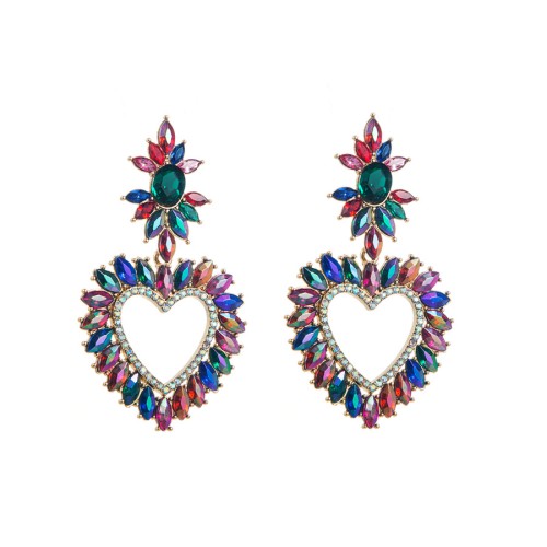 Fashion Jewelry Rhinestone Earrings For Women YWHME-893