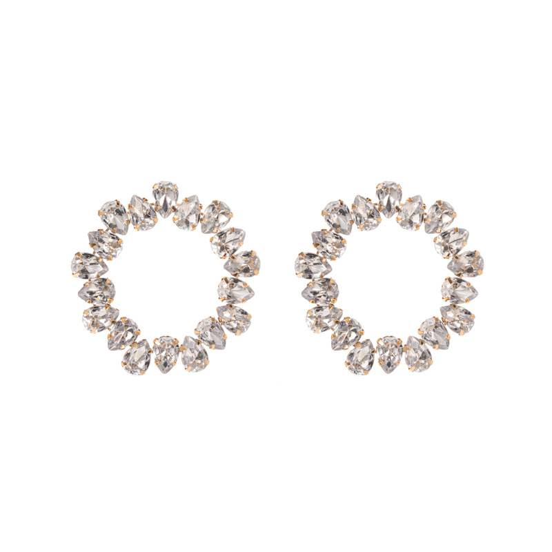 Fashion Jewelry Rhinestone Earrings For Women YWHME-894 