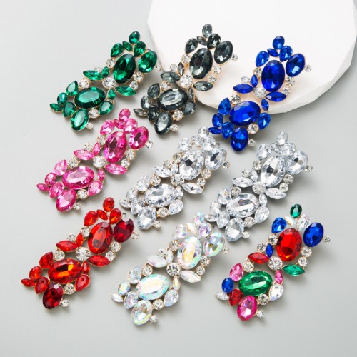 Fashion Jewelry Rhinestone Earrings For Women YWHME-895