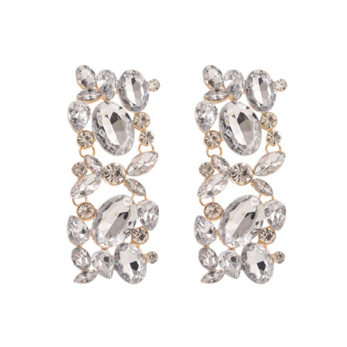 Fashion Jewelry Rhinestone Earrings For Women YWHME-895