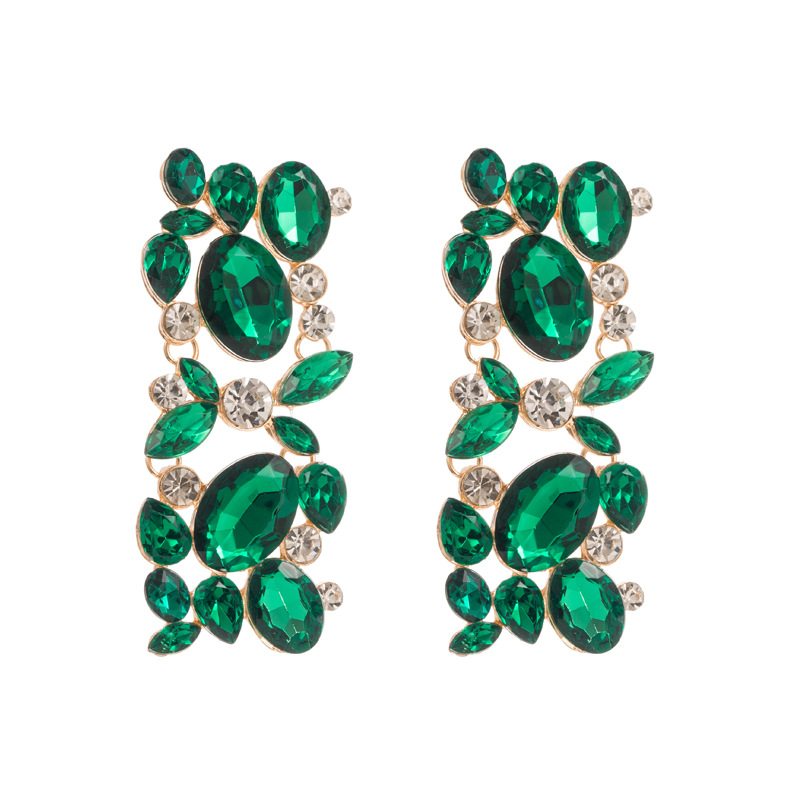 Fashion Jewelry Rhinestone Earrings For Women YWHME-895 