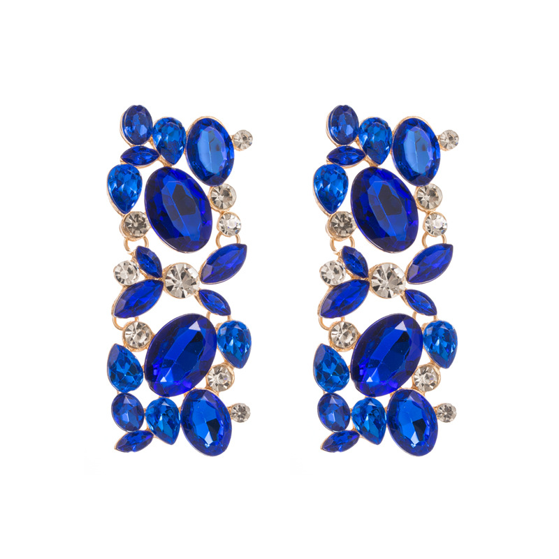 Fashion Jewelry Rhinestone Earrings For Women YWHME-895 