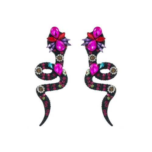 Fashion Jewelry Rhinestone Earrings For Women YWHME-896