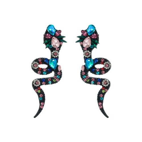 Fashion Jewelry Rhinestone Earrings For Women YWHME-896