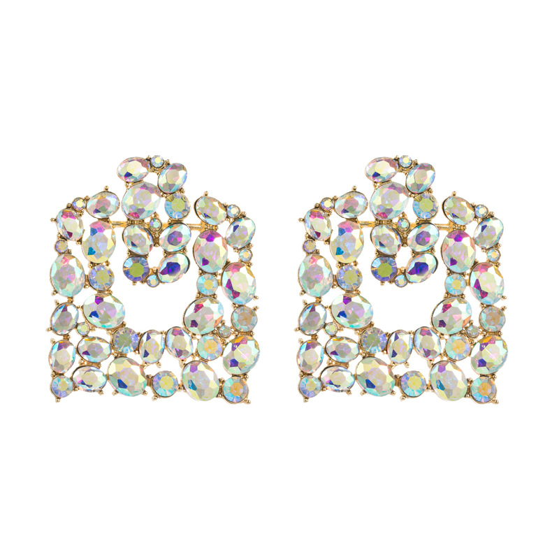 Fashion Jewelry Rhinestone Earrings For Women YWHME-897 