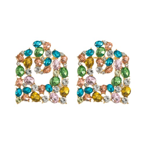 Fashion Jewelry Rhinestone Earrings For Women YWHME-897